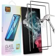 for Samsung S22 S21 Note 20 Ultra, [Crack Saver] Tempered Glass Screen Protector