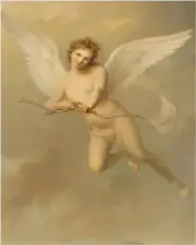 Cupid Angel Accent Tile Mural Kitchen Bathroom Wall Backsplash Ceramic