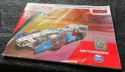 Meccano Erector #19205 Championship Motorized Race Car Model GUIDE ONLY MANUAL