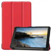 MCC For Samsung Galaxy Tab A (2019) 8.0" T290 T295 PU Leather Folio Case Cover [Red]