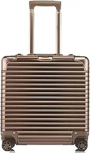 [KYUSAR] Carry On Luggages Suitcase Underseat Luggage with Spinner Wheels Lightweight Hardshell Underseater for Airplanes Luggage Suitcases (Color : A, Size : 18 inch)
