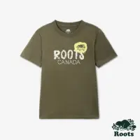 在飛比找momo購物網優惠-【Roots】Roots 大童- ROOTS GRAFFIT