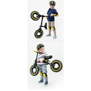 【Lamborghini藍寶堅尼】全台獨家 兒童運動護具(安全帽+四件組運動護具(手肘+膝蓋)) 兒童護具