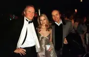 Jon Voight Bridget Fonda and her boyfriend Dwight Yoakam Old Photo