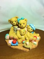 Cherished Teddies Wesley, Philip, Fiona & Renee 1999 Collectibles Show Excl NIB