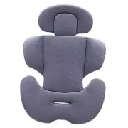 Infant to Toddler Head and Body Support Pillow, Newborn Car Seat Insert Gray