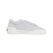 [Fear Of God] Fear Of God-Light Grey Aerobic Low Calf Leather Sneakers-Uomo 42 IT
