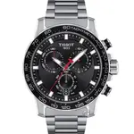 TISSOT SUPERSPORT 競速賽車運動時尚錶(T1256171105100)45.5MM