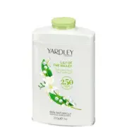 Yardley London - Perfumed Talc 200g LILY OF THE VALLEY Body Powder Women's Scent