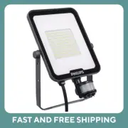 PHILIPS 50W LED Motion Sensor Flood Light Floodlight Outdoor 6000Lm 4000K IP65
