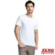 ZENO 涼感速乾圓領印花短袖T恤‧白色 (冰絲機能短袖上衣/舒適感T-Shirt)