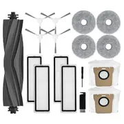 For L10s Ultra / L10 Ultra Robot Vacuum Cleaner Main Side Brush Hepa Filter Mop Cloth Dust Bags Accessories