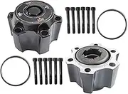 Jodriva 2 Pieces X, for Nissan, Safari GQ Y60 Automatic Free Wheel Locking Hubs B016 40250-20J01 4025020J01 Car Locking Wheel Hub