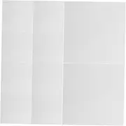 PartyKindom 50Pcs Nail Art Palette Paper Practice Book Mixing for Painting Effortless Tear Durable for Salon Home Use Surface for Nail Polish Display