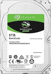 Seagate 5TB Barracuda Sata 6GB/s 128MB Cache 2.5-Inch 15mm Internal Bare/OEM Hard Drive (ST5000LM000)