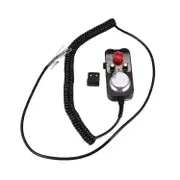 Universal Cnc 4 Axis Mpg Pendant Hand Wheel 100 Pulse 5V & Emergency Stop Cnc Router Handwheel 4Axis