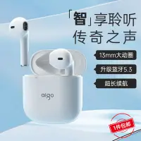 在飛比找京東台灣優惠-愛國者（aigo）T18旗艦版 真無線藍芽耳機迷你通話降噪 