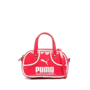 [Puma] Puma 1976 Micro 1L Grip Patent-leather Top-handle Bag ONE SIZE RED