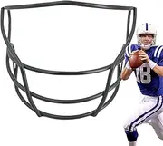 Batting Face Guard | Baseball and Softball Youth Protective Cover | Metal Face Protector with Clear Wide Vision, Soccer Sports Equipment, Hockey, Adjustable Shield for Safety and Comfort