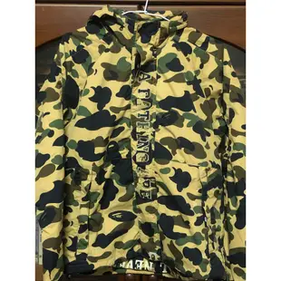 A BATHING APE 外套 黃迷彩 Bape