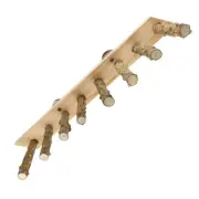 Bird Wood Ladder Parrot Perch Stand Parakeets Toys Platform Cage Accessories