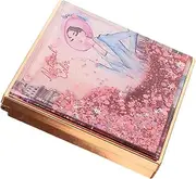 Quicksand Eyeshadow Palette Liquid Glitter Eyeshadow Setting Spray Lotion Eye Shadow Wet Palette Highlighter Stick Primer Grip Naked Eyeshadow Palette Power Tray Aluminum
