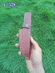 Custom Handmade Fixed Blade Leather Knife Sheath Holster Blade Cover X578