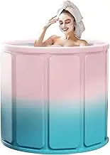 Bathtub Folding | Portable Soaking Tub | Portable Outdoor Bathing Tub, Full Body Bathtub for Elderly Kids Hotel Travel Camping Home Use