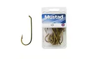 100 x Mustad Bronze 540 French Viking Fishing Hooks - Size 3/0
