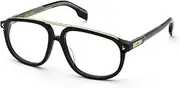 [Lozza] VL4392M 0700 Nero Lucido 60/17/150 Men's Glasses, 0700 Nero Lucido, 60/17/150
