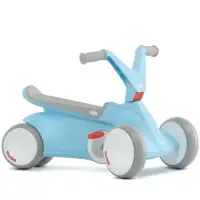 在飛比找momo購物網優惠-【BERG】荷蘭 GO2 兒童4輪多功能滑步自行車-珊瑚藍(