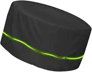 1pc Waterproof Table Cover Outdoor Table Cloths Waterproof Table Outdoor Grill Table Cover Water Table Garden Table Cover Outdoor Waterproof Cover Bistro Outdoor Black Oxford Cloth