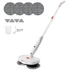VEVOR Cordless Electric Mop, Electric Spin Mop with Water Tank, up to 40 mins Ba