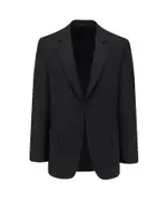 [Balenciaga] Balenciaga-Wool Blazer With Modal Insert-Uomo 1