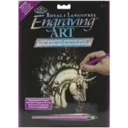 Holographic Foil Engraving Art Kit 8"X10" Arabian Unicorn
