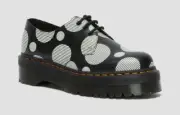 Dr Martens 3 Hole 1461 Quad Black White Dot 26879009 Doc