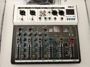 NEW Pro Audio Mixer 4 Ch/48V Phantom Power/USB/Bluetooth/MP3/PC/Built-in/16 DSP