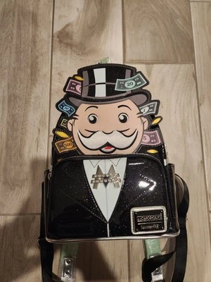 Loungefly Hasbro Monopoly Pennybags Mini Backpack