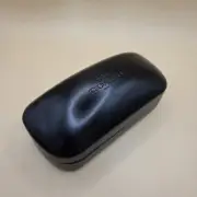 Coach Eyeglass Case Sunglass case Hard Shell Black Clam Box Large Protection