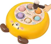 Whack Mole Game,Dog Shaped Educational Toy | Fine Motor Skill Game with Hammer for Playroom Classroom Indoor Outdoor Travel