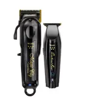 Wahl 5 Star Cordless Barber Combo Magic Clip Clipper & Detailer Trimmer Black