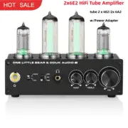 T9 Preamplifier 2x6E2 HiFi Tube Amplifier MM/MC Turntable Microphone Amplifier