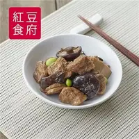 在飛比找7-ELEVEN線上購物中心優惠-《紅豆食府》家常小菜-烤麩(純素)(每盒200g，共3盒)