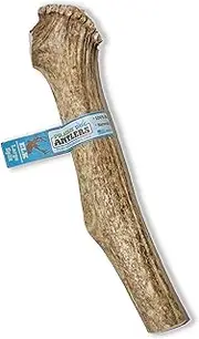 (Antler-ELK, X-Large Split) - Prairie Dog PET Products Antler Toy Dog Split (Assorted Colour)