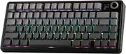 EPOMAKER X Aula F75 MAX Tri-Mode Wireless Gaming Keyboard, TFT Screen, Knob, Hot Swappable, 2.4GHz/Type-C/BT5.0, Gasket Creamy, for PC/Mac/Office/Gaming (Black Gradient)