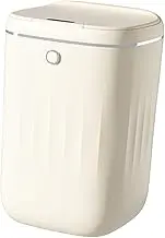 Automatic Garbage Bin, 20L Smart Sensor Trash Can Large Capacity with Lid for Home Bathroom Kitchen