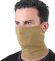 [Generic] Running Face Cover,Sun Protection Face Covering with Ear Loops | Breathable Windproof Neck Wrap Scarf for Fishing Hiking Cycling, Outdoor Sports Bandana