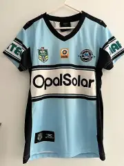 Cronulla Sharks NRL Ladies Home Jersey Size 12 new with tags