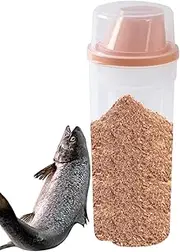 Cat Food Airtight Container | 2x Multifunctional Dog Snacks Container with Pour Spout,1500ml Large Capacity Storage Bins, Feeding Accessories for Home, Travel
