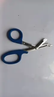 2 Blue TRAUMA SHEARS BANDAGE SCISSORS 7 1/4"